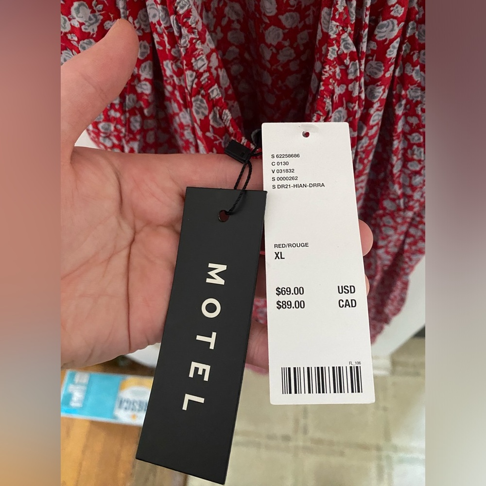 Urban Outfitters Red Summer Dress - Picture 4 of 4